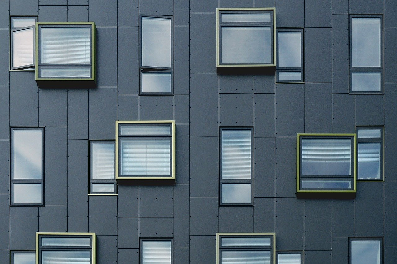 exterior architecture windows